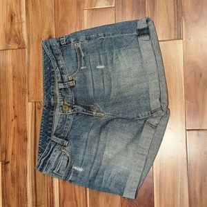 Women's Jean Shorts LIMITED denim shorts size 4  4" inch inseam Like New